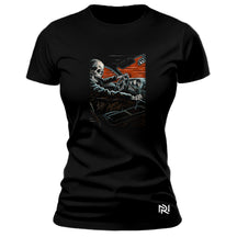 Camiseta Feminina Baby Look Skeleton