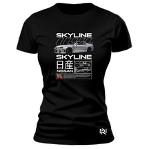 Camiseta Feminina Baby Look Skyline