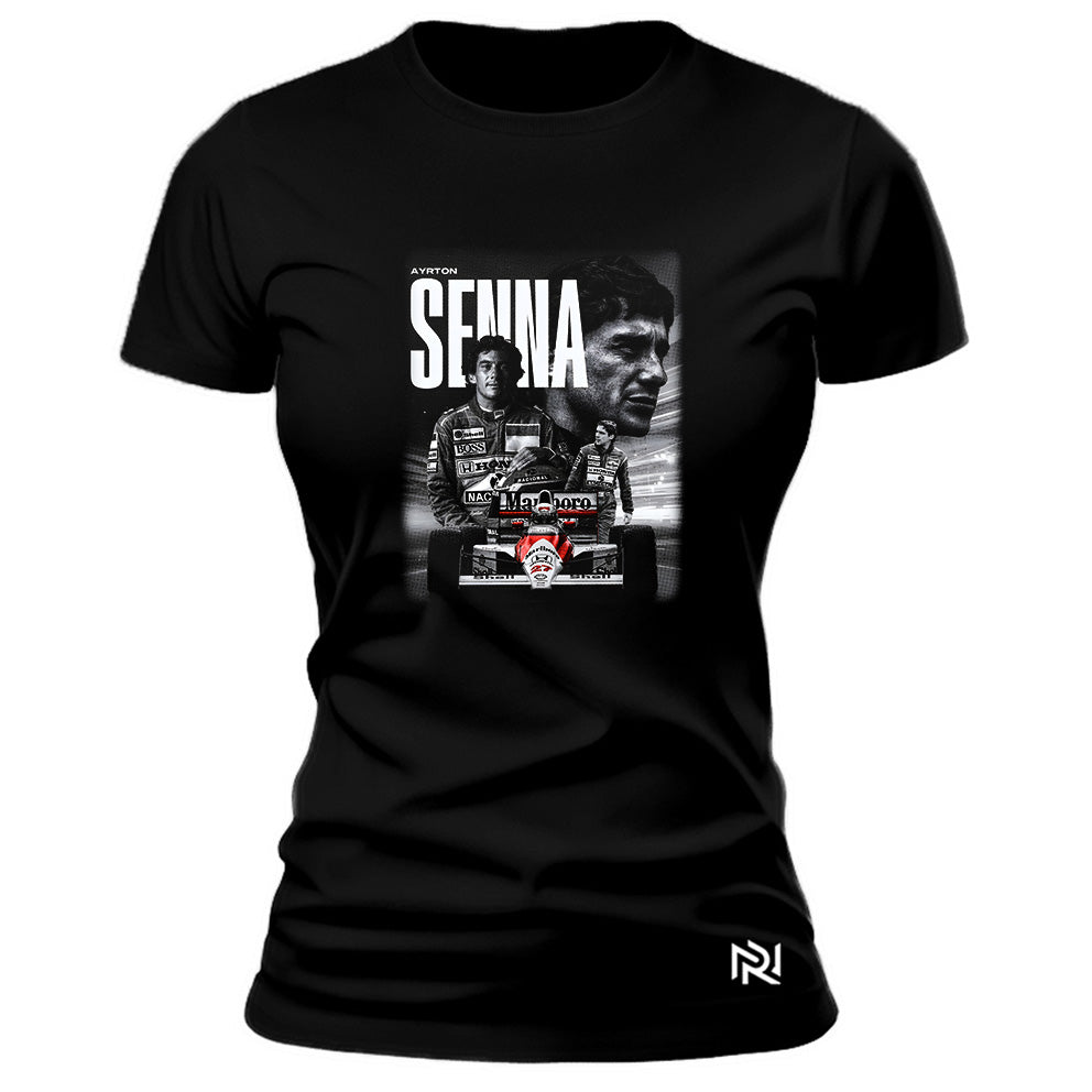 Camiseta Feminina Baby Look Tricampeão
