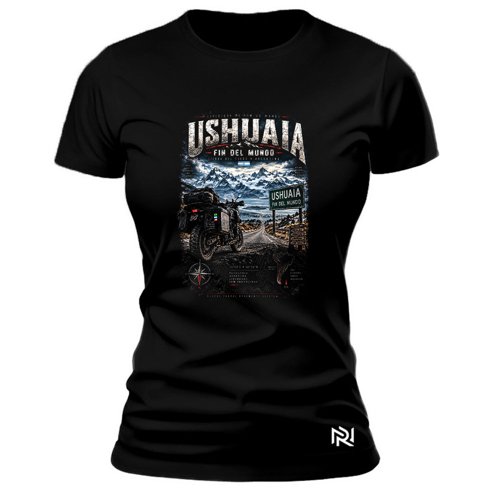 Camiseta Feminina Ushuaia Fin Del Mundo