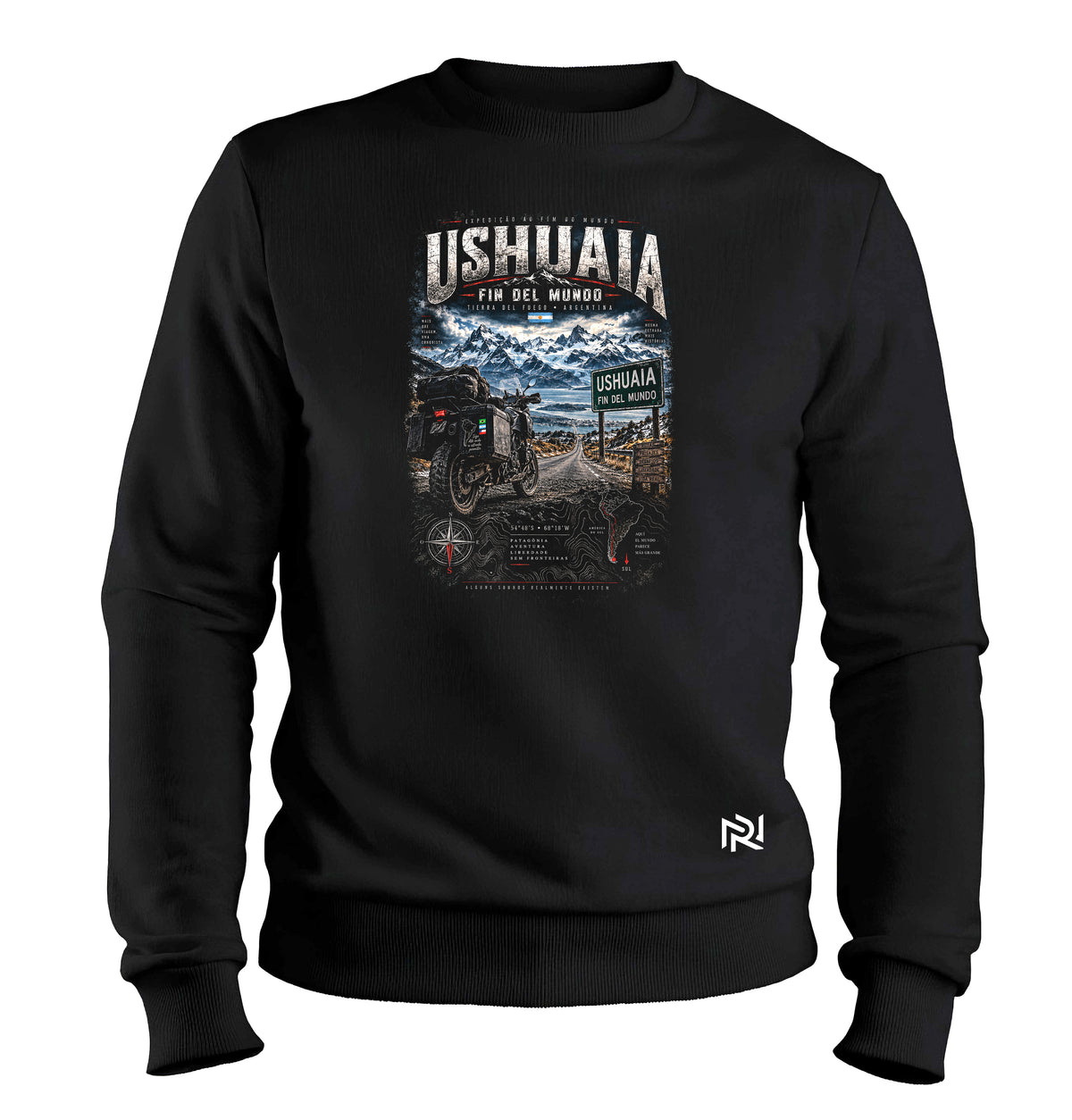 Moletom Felpado Ushuaia Fin Del Mundo