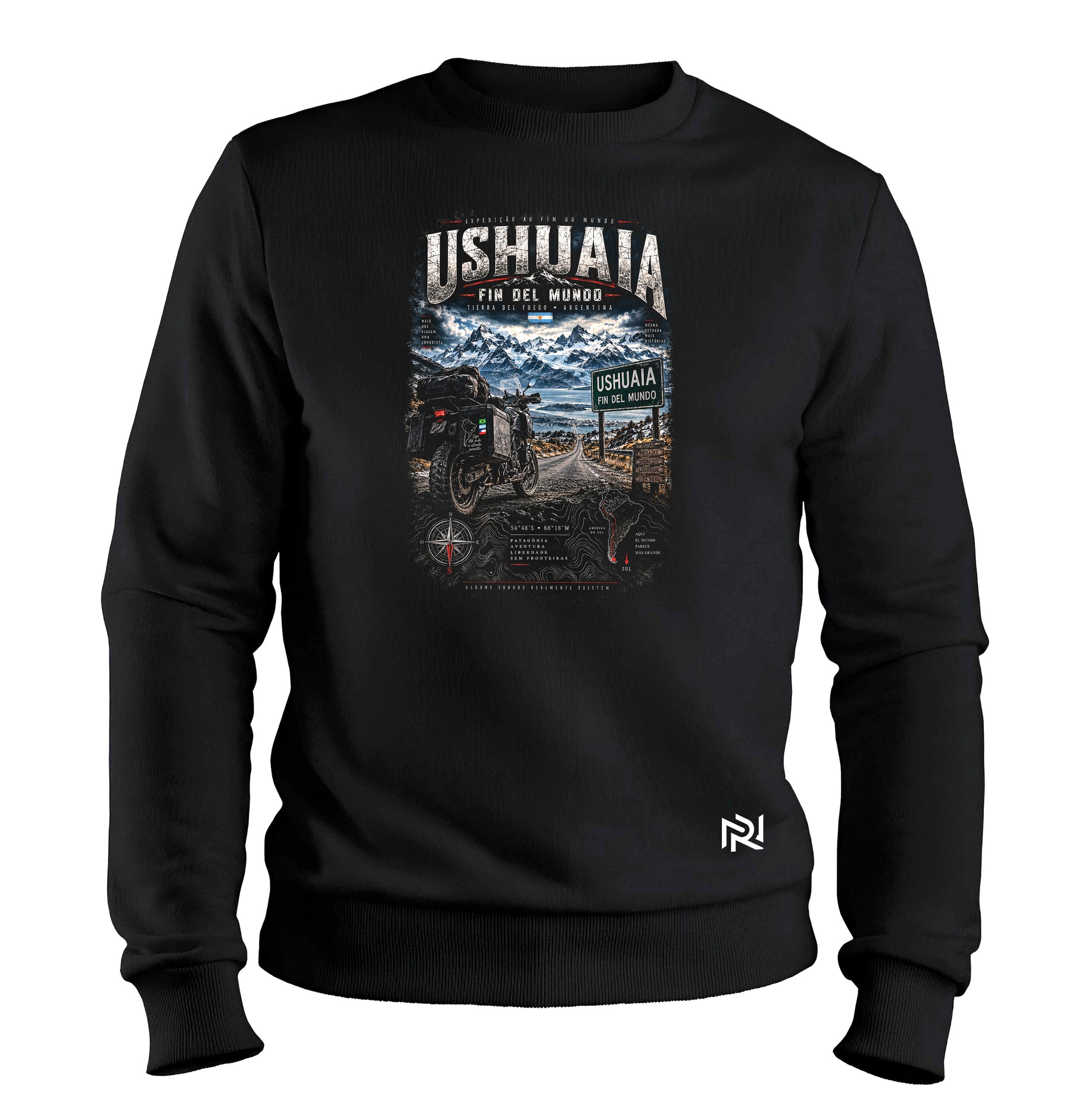 Moletom Felpado Ushuaia Fin Del Mundo