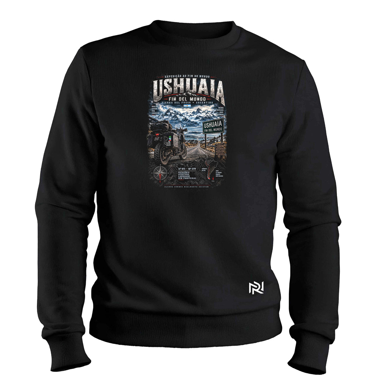 Moletom Felpado Ushuaia Fin Del Mundo
