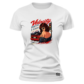 Camiseta Feminina Baby Look Velocity