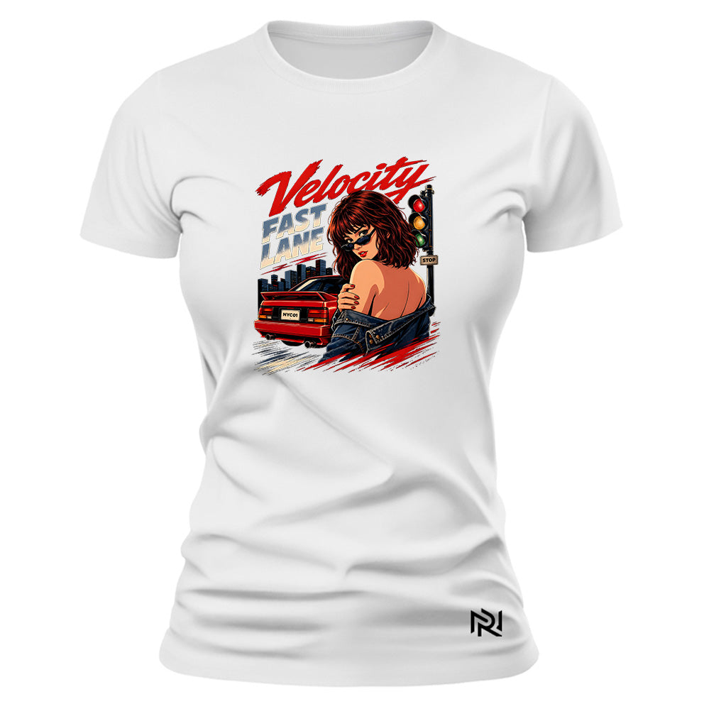 Camiseta Feminina Baby Look Velocity