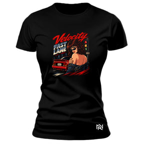 Camiseta Feminina Baby Look Velocity