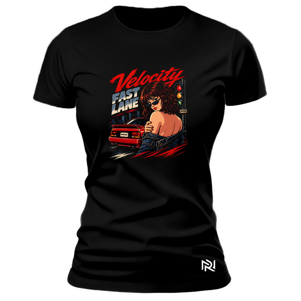 Camiseta Feminina Baby Look Velocity
