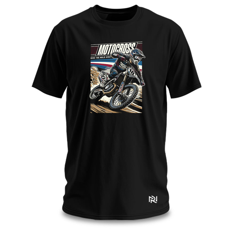 Camiseta Masculina Wild Side Motocross