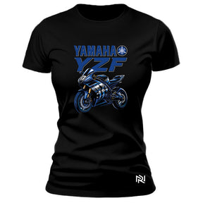 Camiseta Feminina Baby Look Yamaha YZF