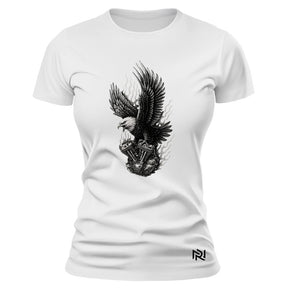 Camiseta Feminina Baby Look Águia