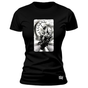Camiseta Feminina Baby Look Free Rider