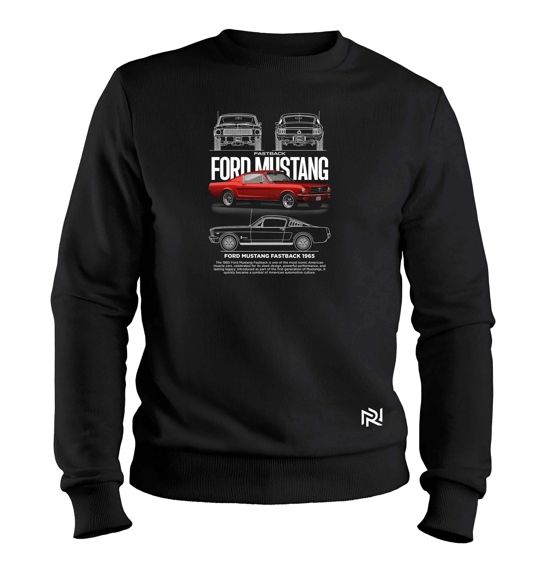 Moletom Felpado Mustang 65