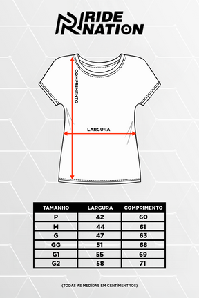 Camiseta Feminina Baby Look USA Rider