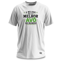 Camiseta Masculina Melhor Pai e Melhor Avô do Mundo