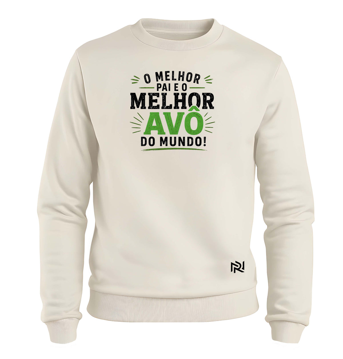 Moletom Felpado Melhor Pai e Melhor Avô do Mundo