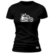 Camiseta Feminina Baby Look Moto Veloz