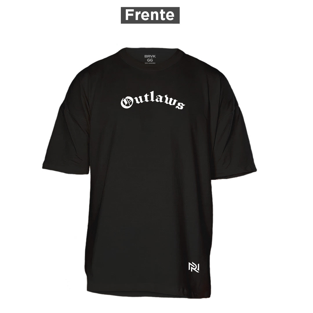 Camiseta Oversized Outlaws, frente