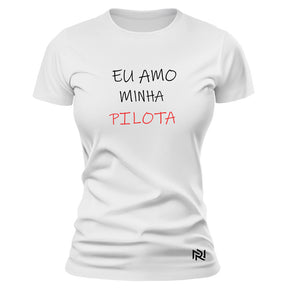 Camiseta Feminina Baby Look Parceira de Asfalto