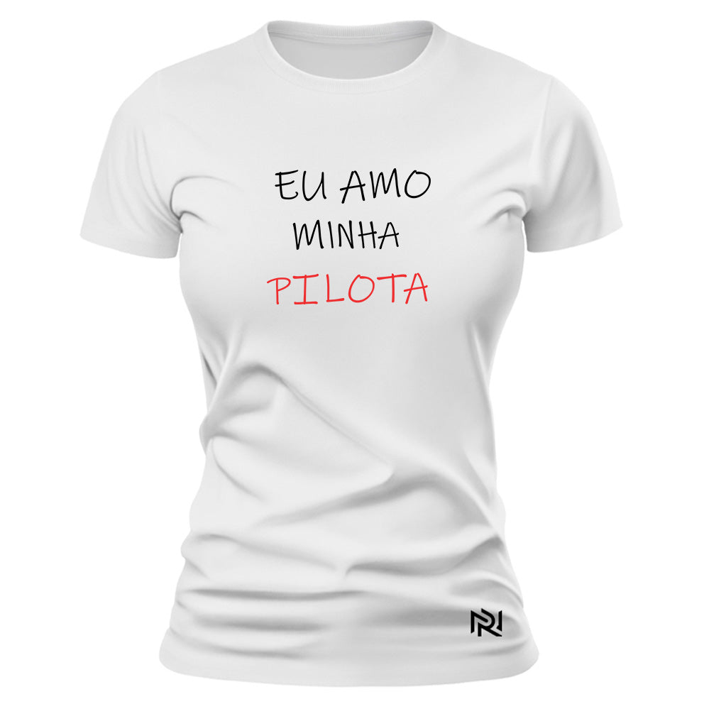 Camiseta Feminina Baby Look Parceira de Asfalto