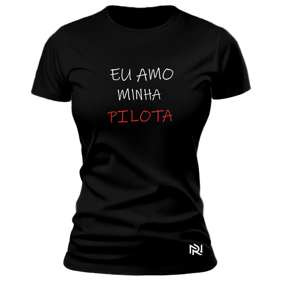Camiseta Feminina Baby Look Parceira de Asfalto