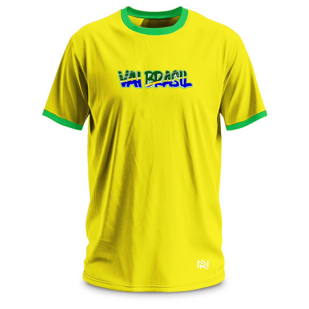 Camiseta Masculina Vai Brasil